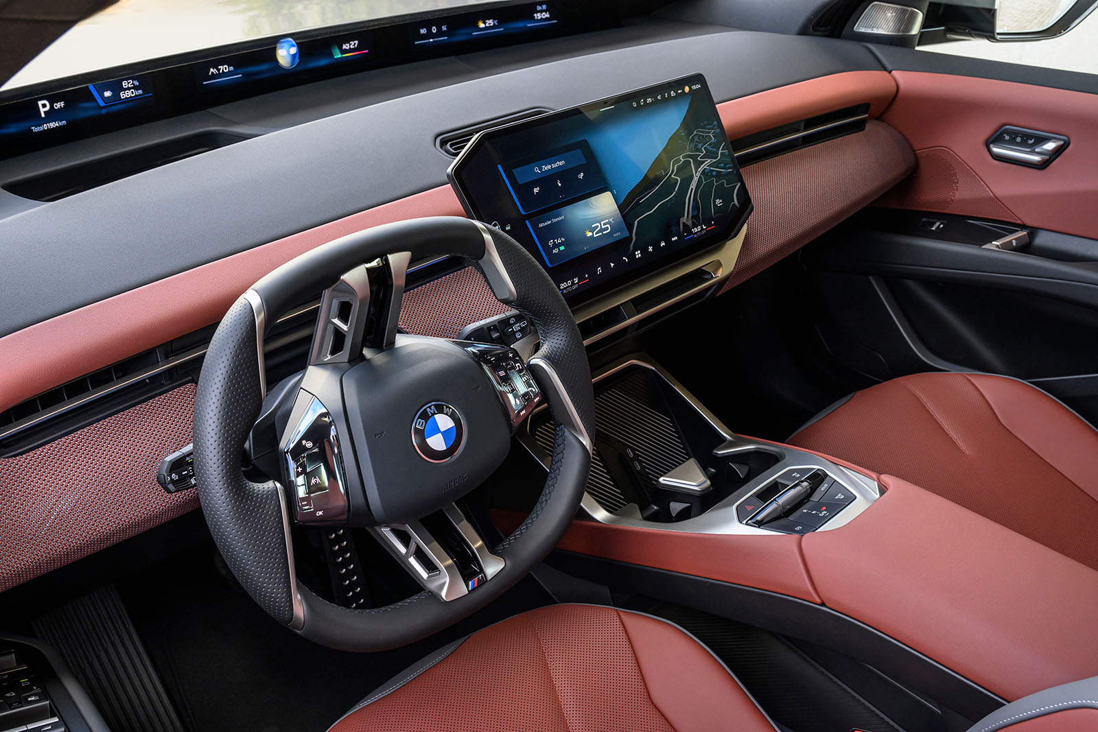 Wnętrze modelu BMW iX3.&nbsp;(Fot. Materiały prasowe)