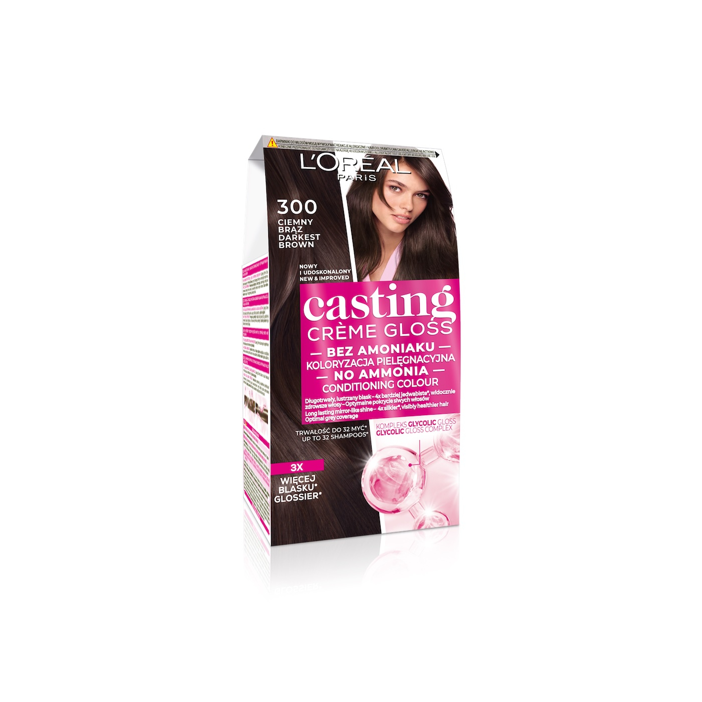 Farba do koloryzacji włosów Casting Crème Gloss. 