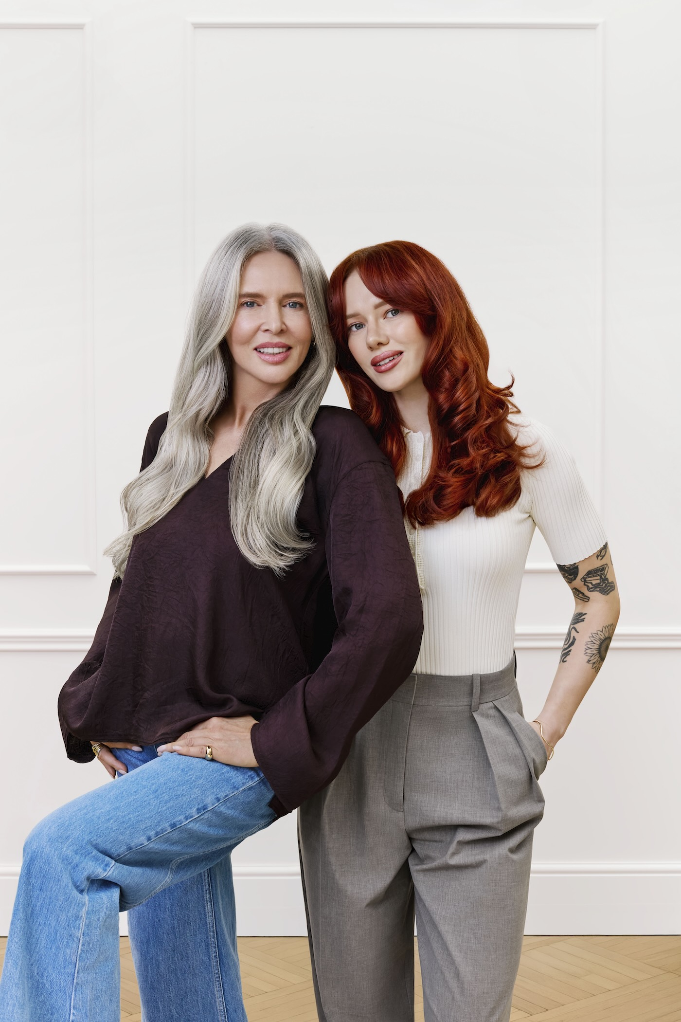 Bogna Sworowska i Emilia Fiedorowicz.