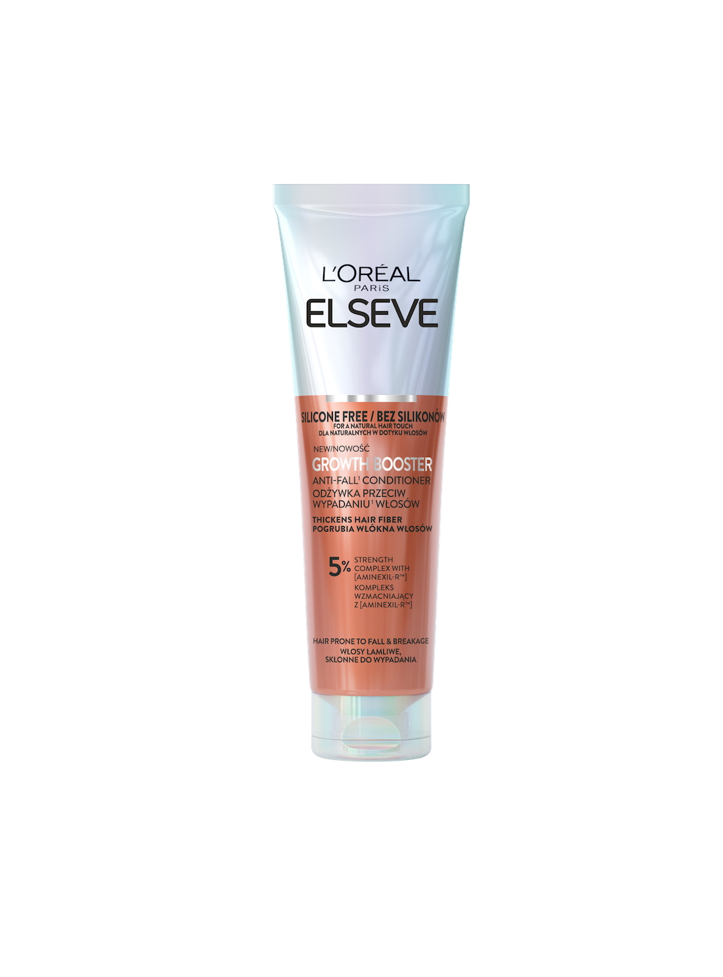L’Oréal Paris Elseve Growth Booster odżywka przeciw wypadaniu włosów.