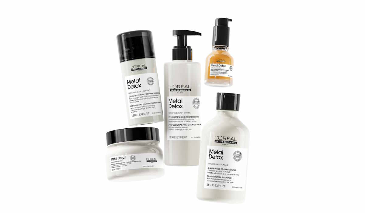 L’Oréal Professionnel Metal Detox:  Pielęgnacja przed szamponem, Maska, Krem, Olejek, Szampon.