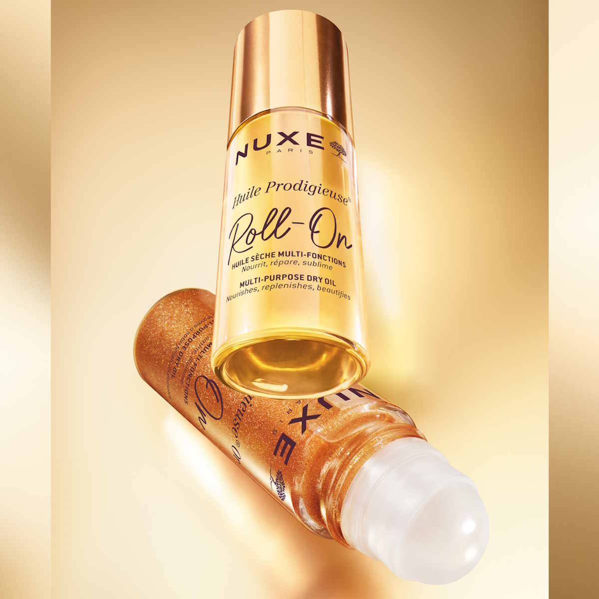 Huile Prodigieuse® Nuxe w nowej formie roll-onu.