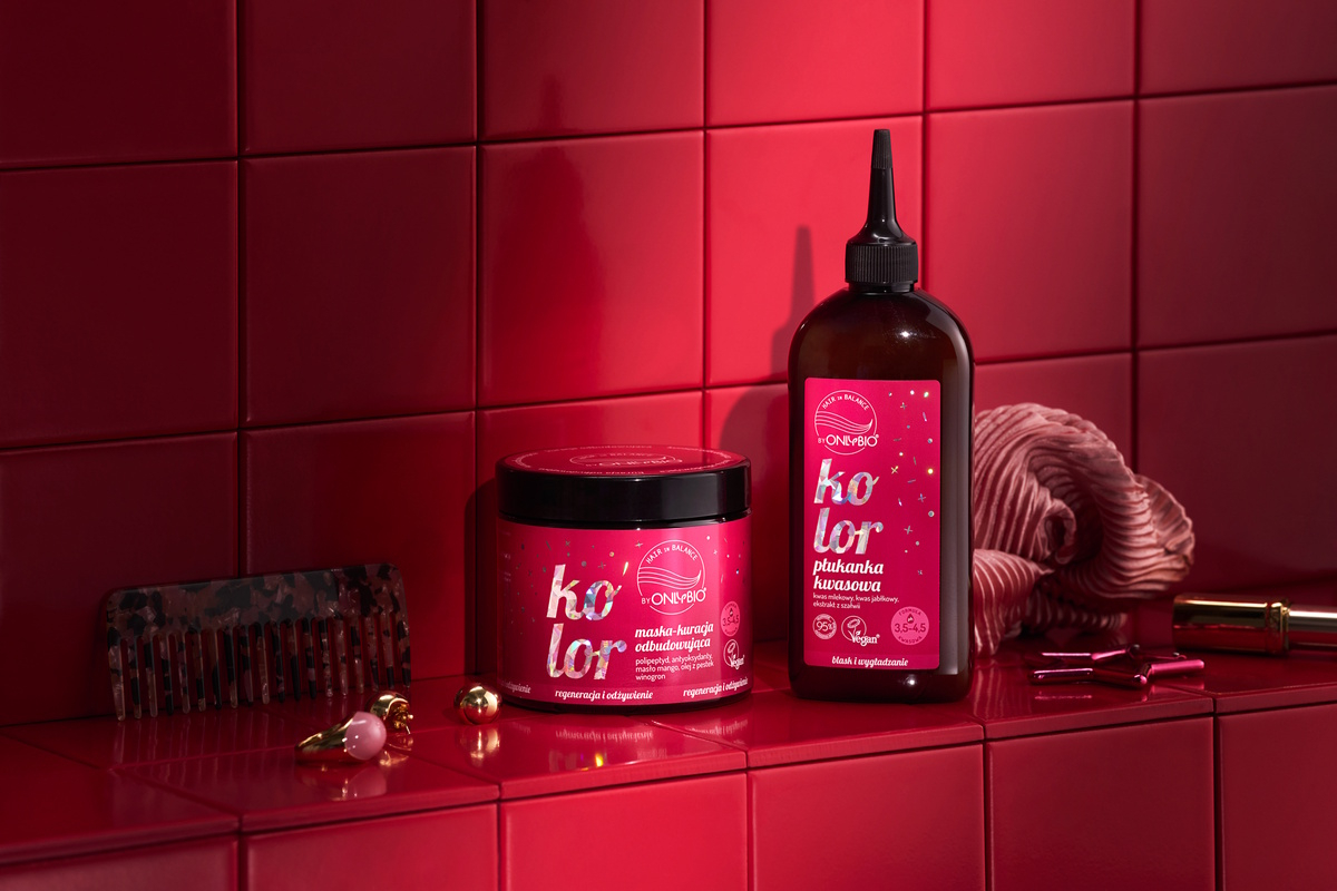 Kolor Hair in Balance Only Bio: Nowa seria kosmetyków do włosów farbowanych i tonowanych.