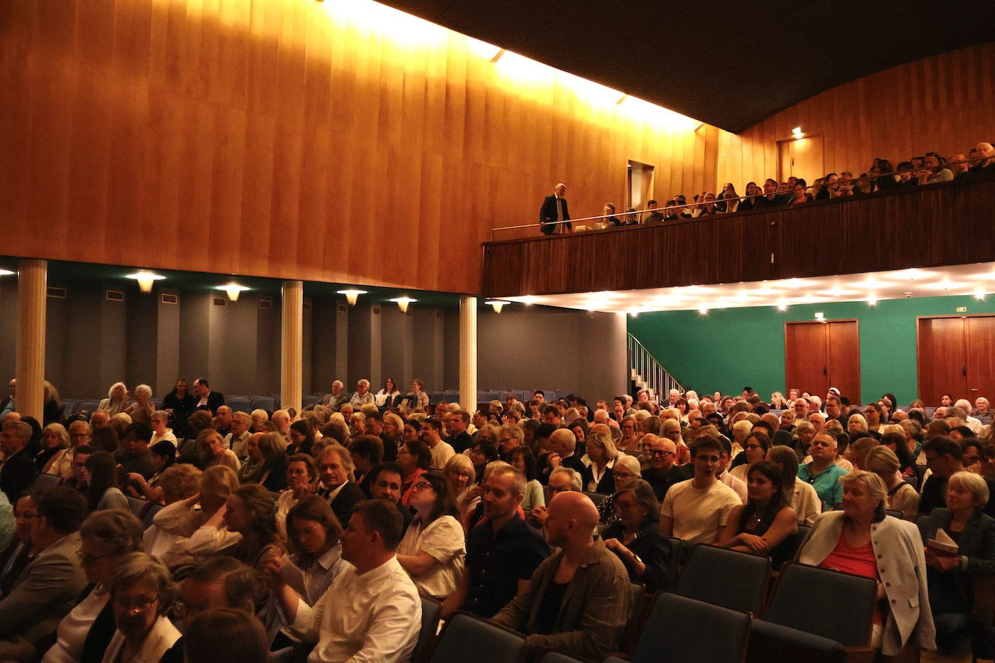 Publiczność w sali koncertowej Laeiszhalle podczas VII Festiwalu Chopinowskiego w Hamburgu.