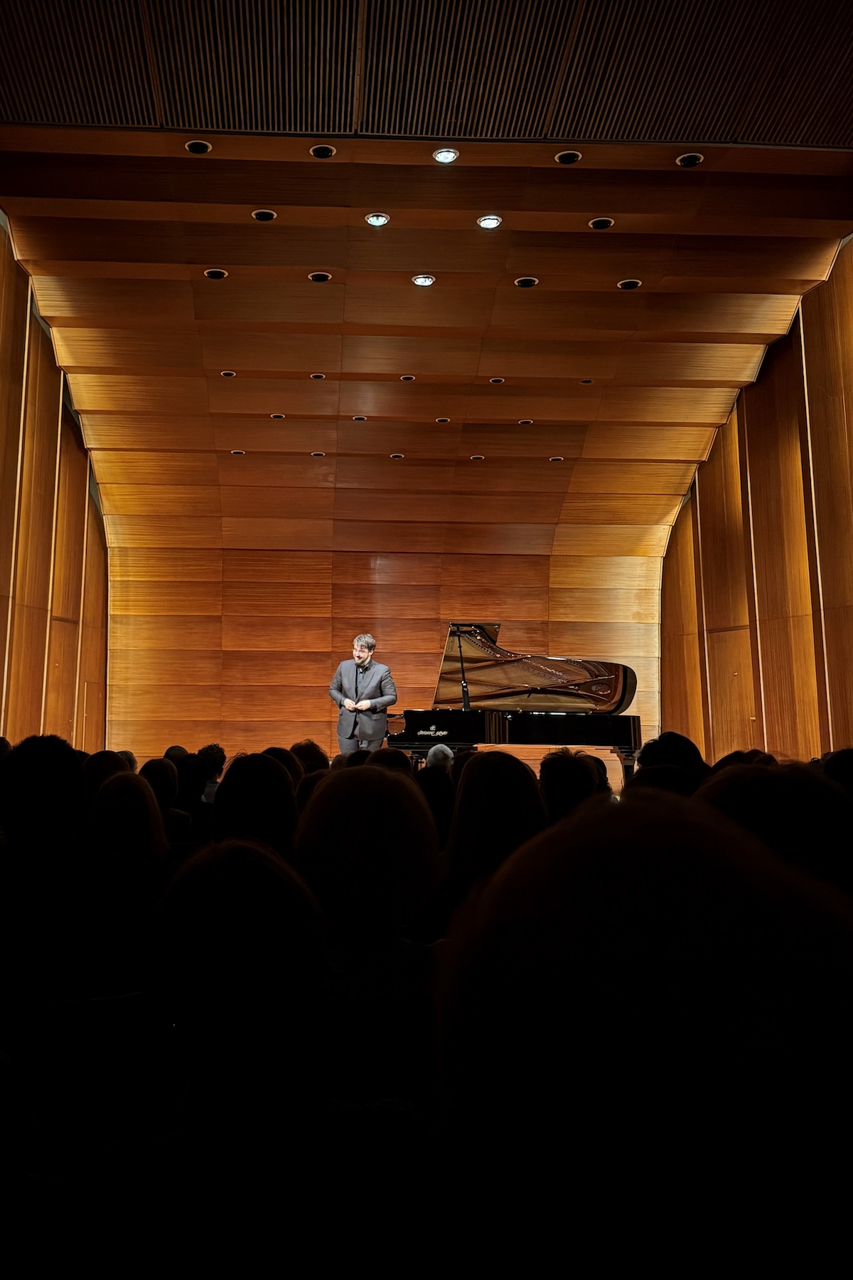 Sala koncertowa Laeiszhalle podczas VII Festiwalu Chopinowskiego w Hamburgu.