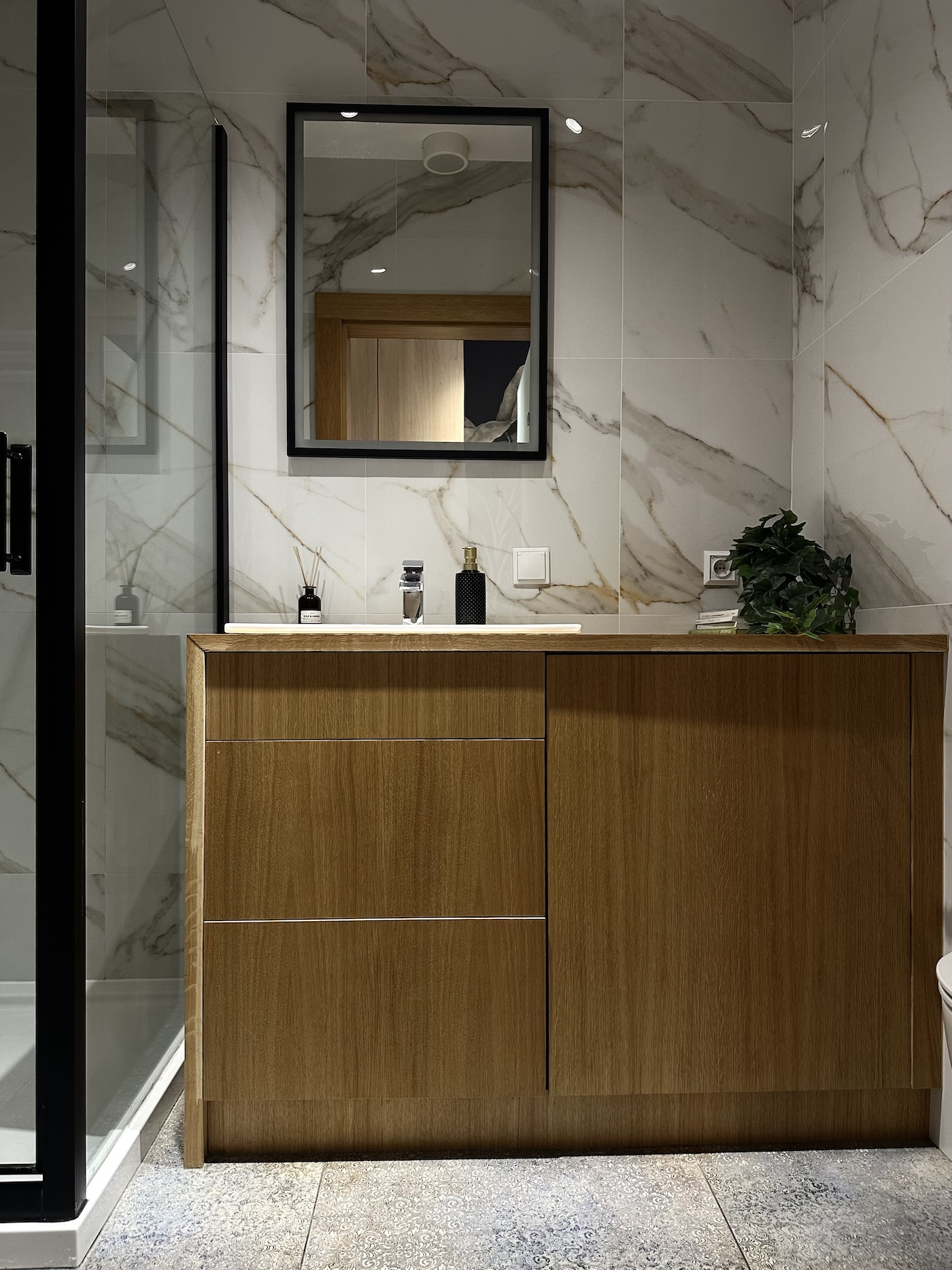 Łazienka w Relax Apartment Spa.
