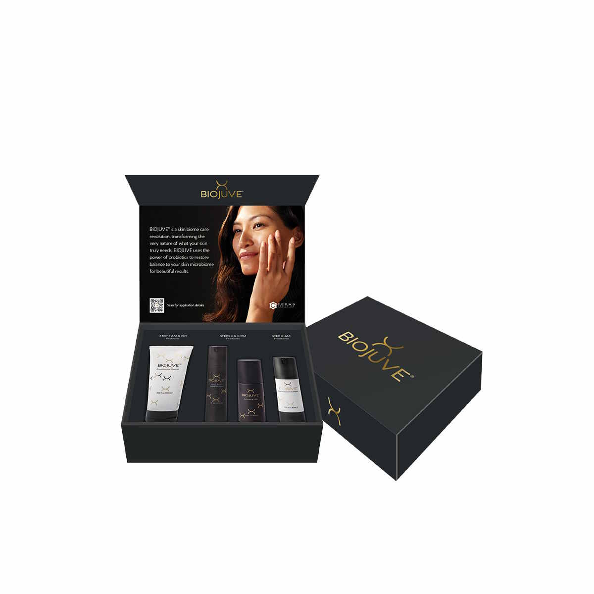 Nowa marka Biojuve dostępna w sklepie Topestetic.pl: Zestaw Biojuve Hero Box. Żel 100 ml + Serum 30 ml + Mgiełka aktywująca 50 ml + Kompleks 30 ml.