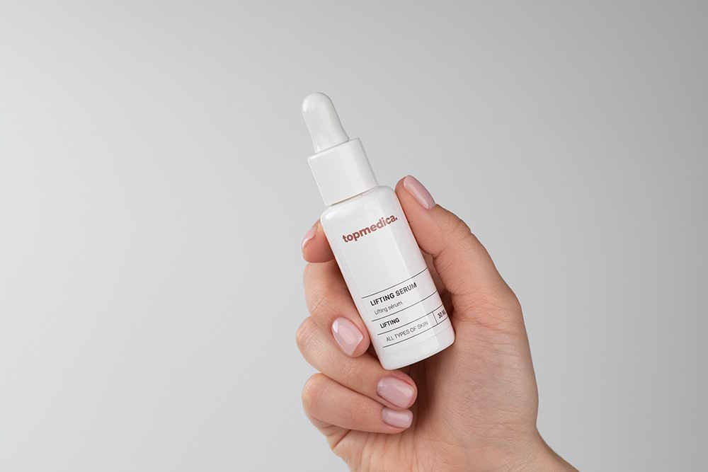 Topmedica Lifting Serum. Emulsyjne serum liftingujące z DMAE i Kompleksem ujędrniającym na Topestetic.pl.