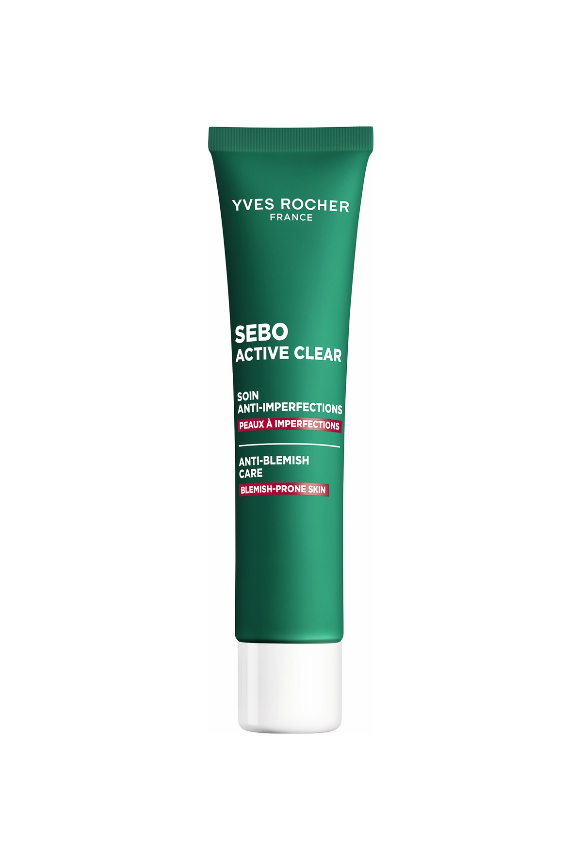 Lekki krem nawilżający z linii Sebo Active Clear marki Yves Rocher.