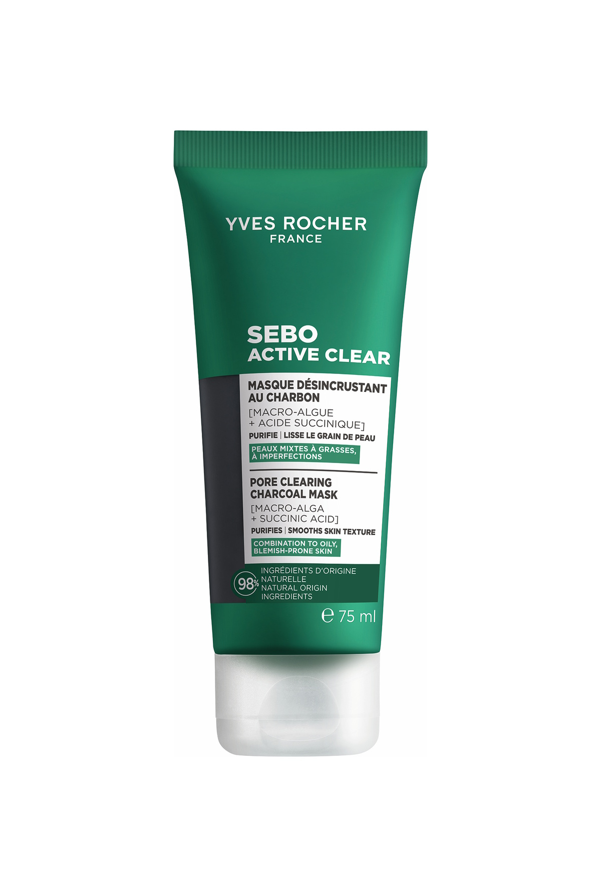 Maska z linii Sebo Active Clear marki Yves Rocher.