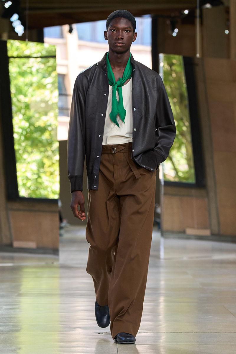 Hermès Menswear wiosna-latp 2026 (Fot. Spotlight. Launchmetrics / Agencja FREE)