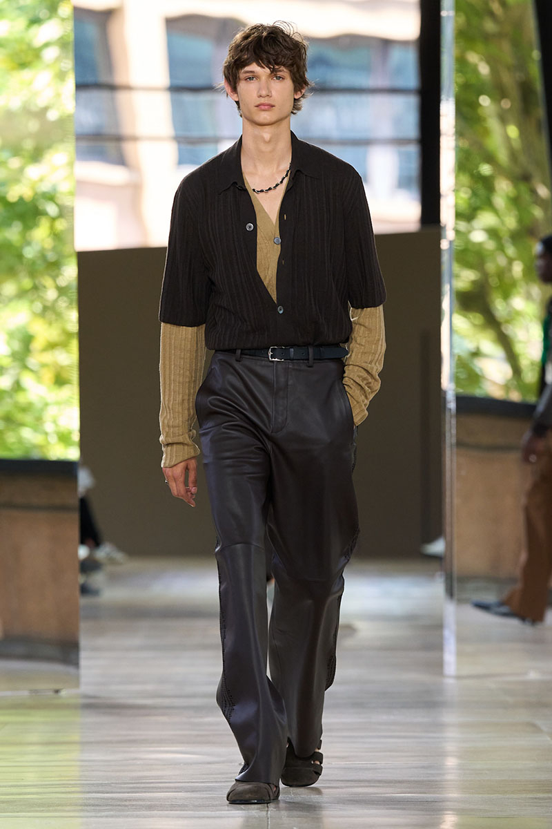 Hermès Menswear wiosna-latp 2026 (Fot. Spotlight. Launchmetrics / Agencja FREE)