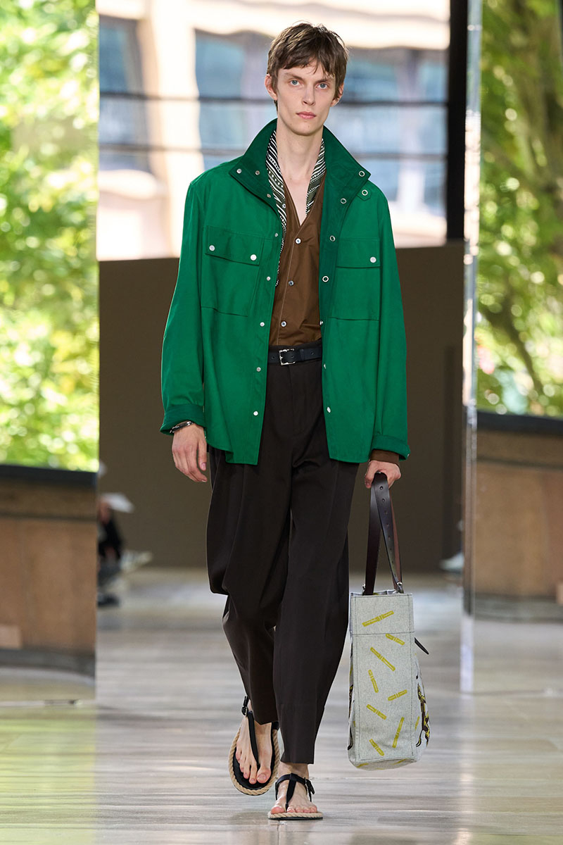 Hermès Menswear wiosna-latp 2026 (Fot. Spotlight. Launchmetrics / Agencja FREE)