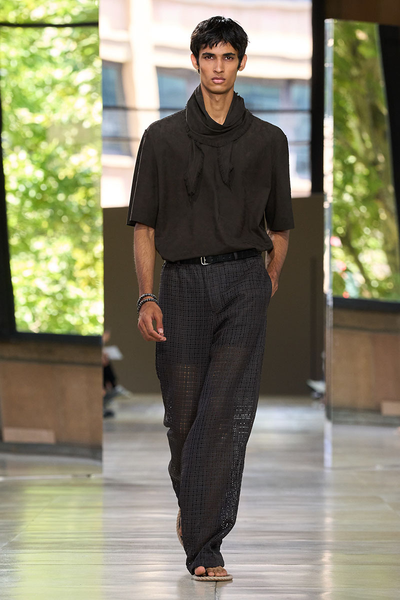 Hermès Menswear wiosna-latp 2026 (Fot. Spotlight. Launchmetrics / Agencja FREE)
