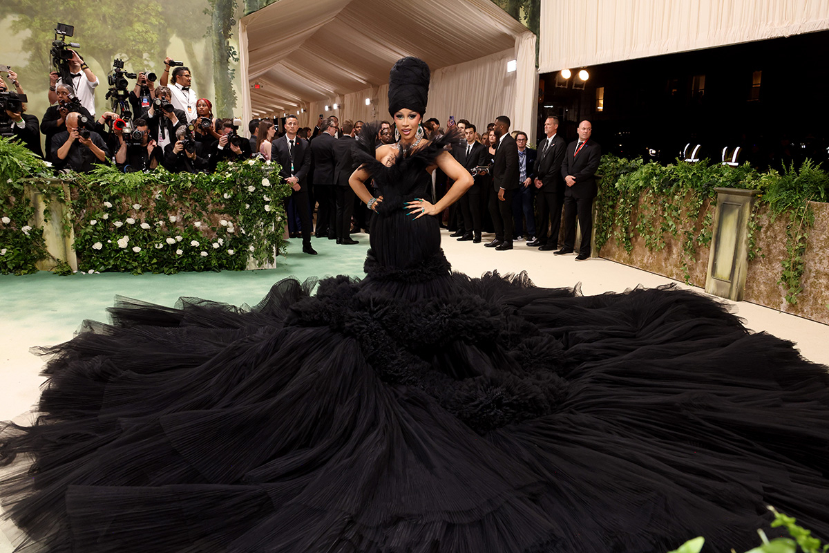 Cardi B na MET Gali 2024. (Fot. John Shearer/WireImage via Getty Images)