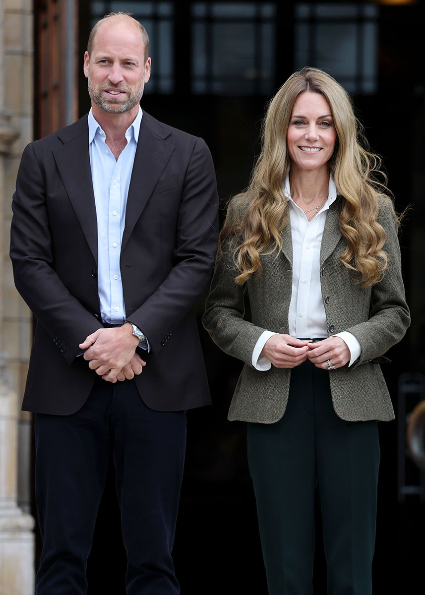 Książę William i księżna Kate w blond włosach