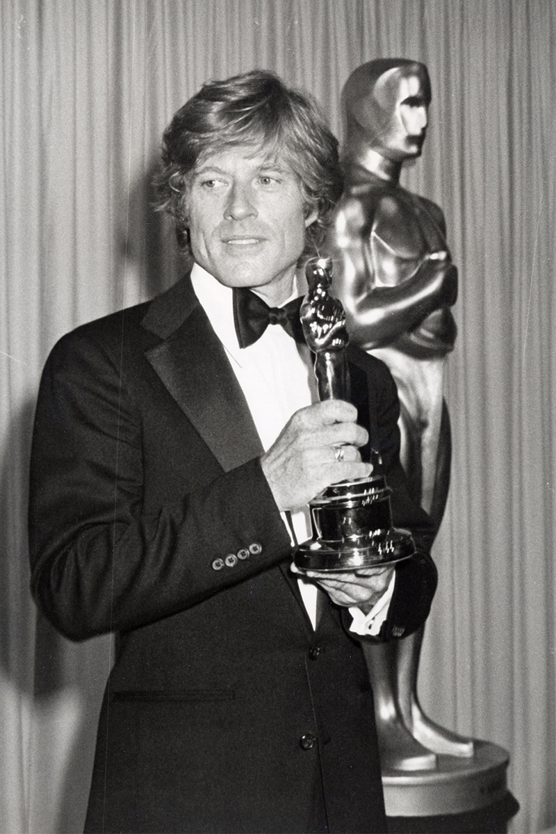 Robert Redford z Oscarem