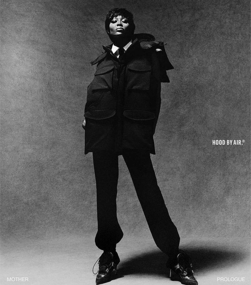 Naomi Campbell w nowej kampanii Hood By Air (Fot. Materiały prasowe)