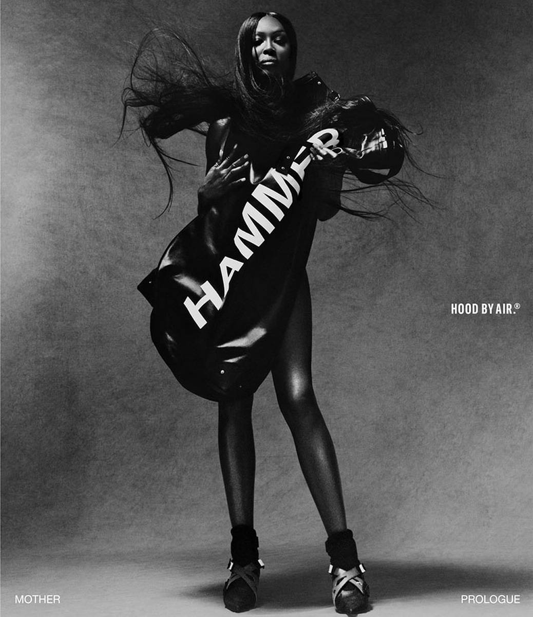 Naomi Campbell w nowej kampanii Hood By Air (Fot. Materiały prasowe)