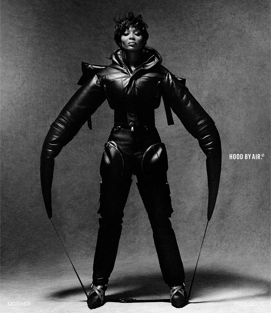 Naomi Campbell w nowej kampanii Hood By Air (Fot. Materiały prasowe)