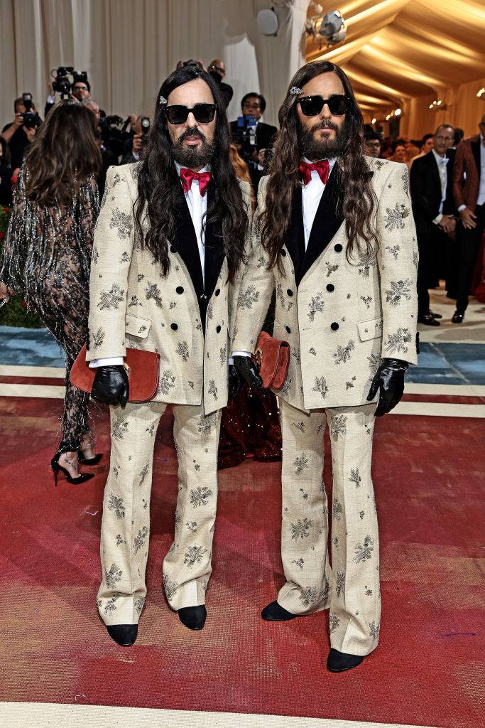 Alessandro Michele i Jared Leto na Gali MET w 2022 roku / Fot. Dimitrios Kambouris / Staff, Getty Images