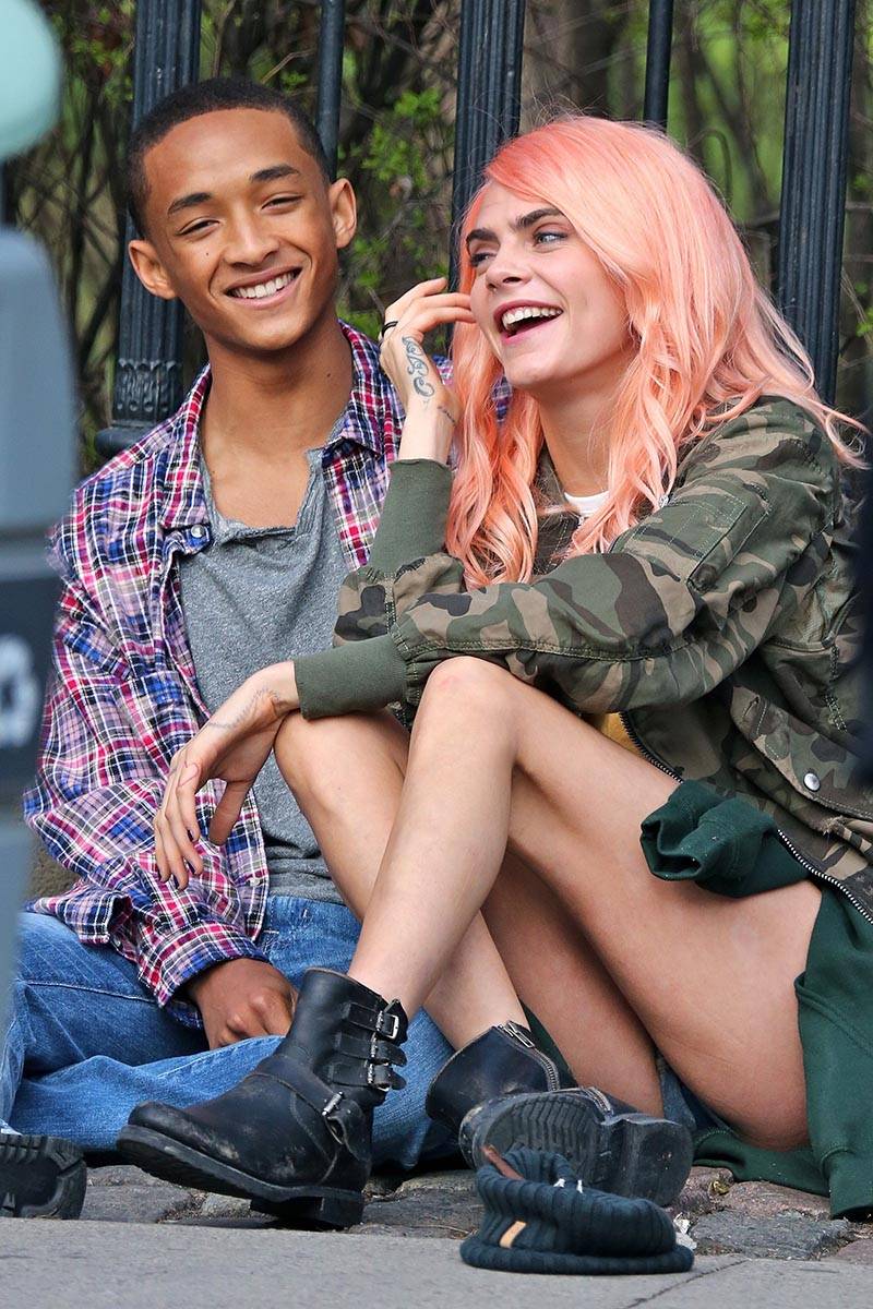 Cara Delevingne i Jaden Smith (Fot. Splash News)