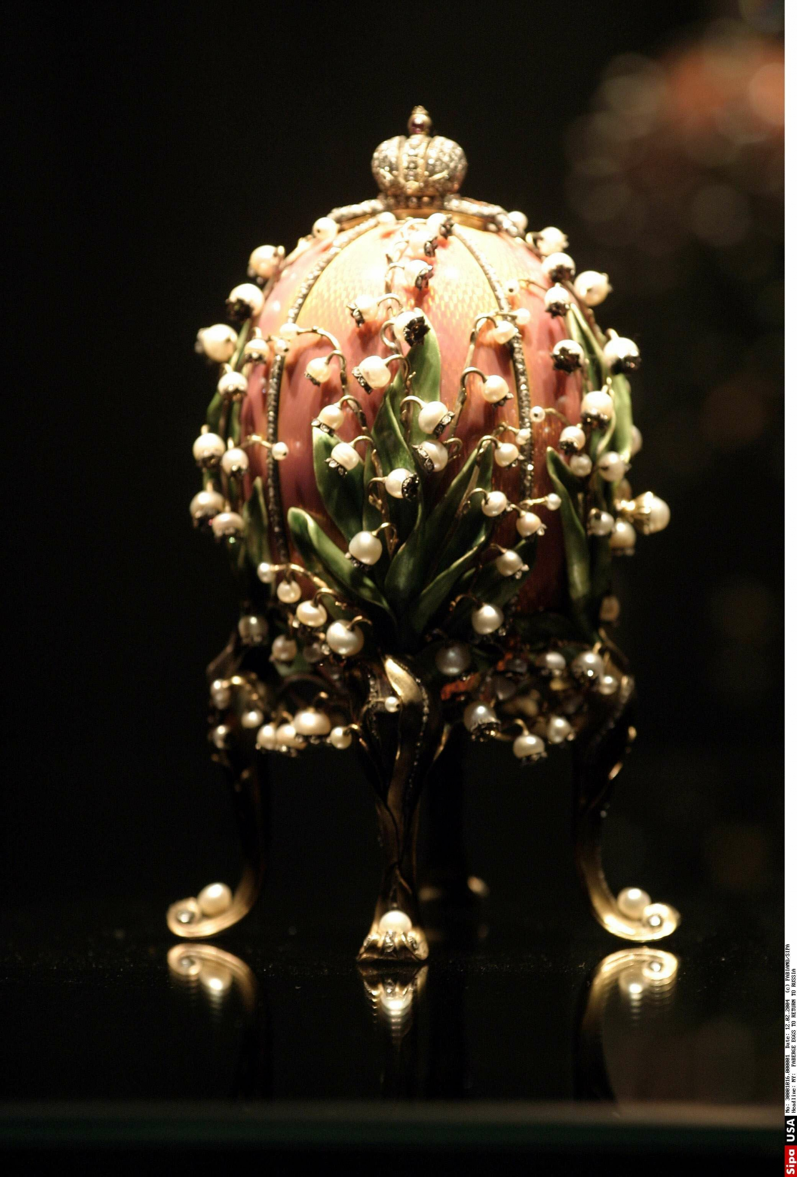 Jajko Faberge (Fot. FABIANO/SIPA, EAST NEWS)