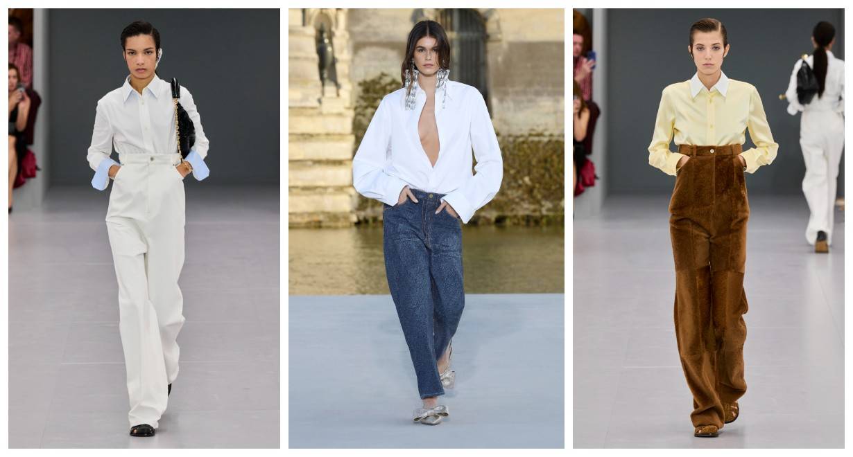 Loewe wiosna-lato 2024, Valentino haute couture jesień-zima 2023 (Fot. Getty Images)