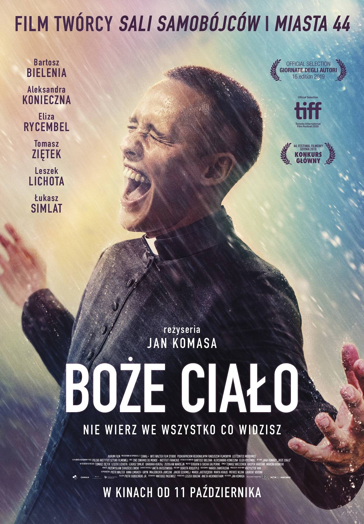 Kadr  z filmu Boże Ciało