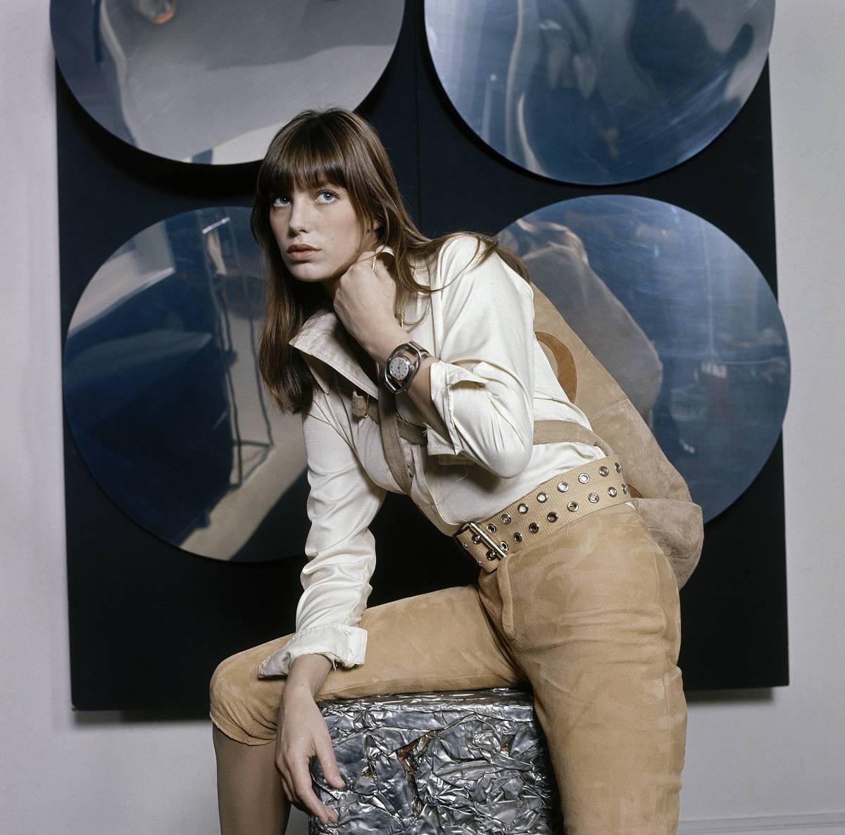 Jane Birkin w sesji dla Voguea w 1971 roku