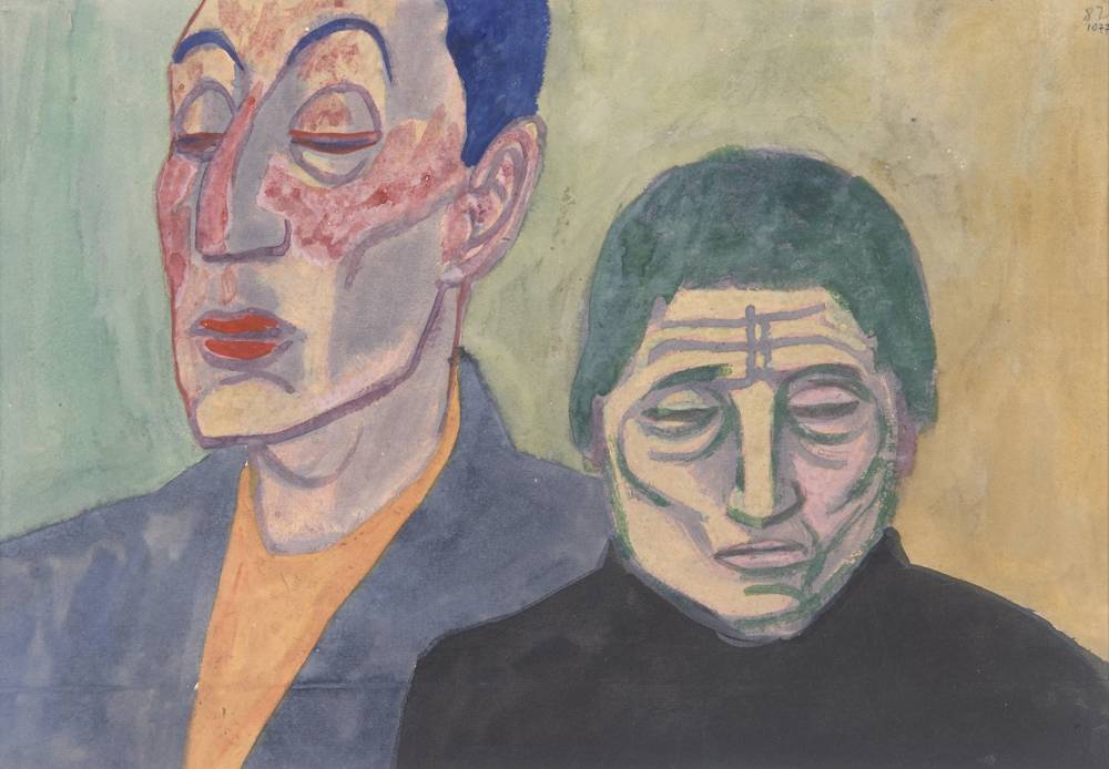 Andrzej Wróblewski, „Starzy”, 1955, Starak Collection (© Fundacja Andrzeja Wróblewskiego)