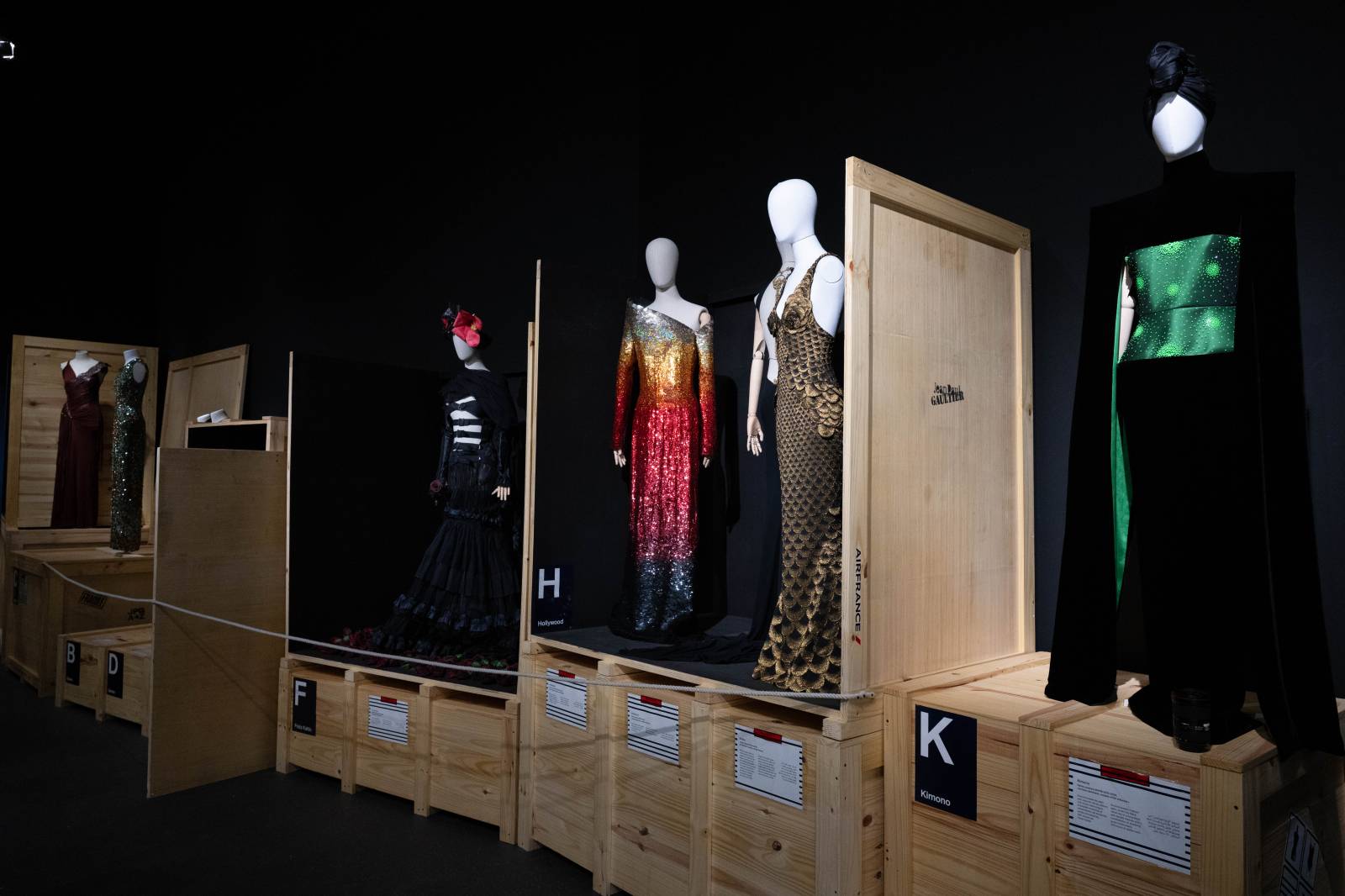 Wystawa „Jean Paul Gaultier: From A to Z”, 2022, Pavillon France, World Expo Dubai /(Fot. materiały prasowe)