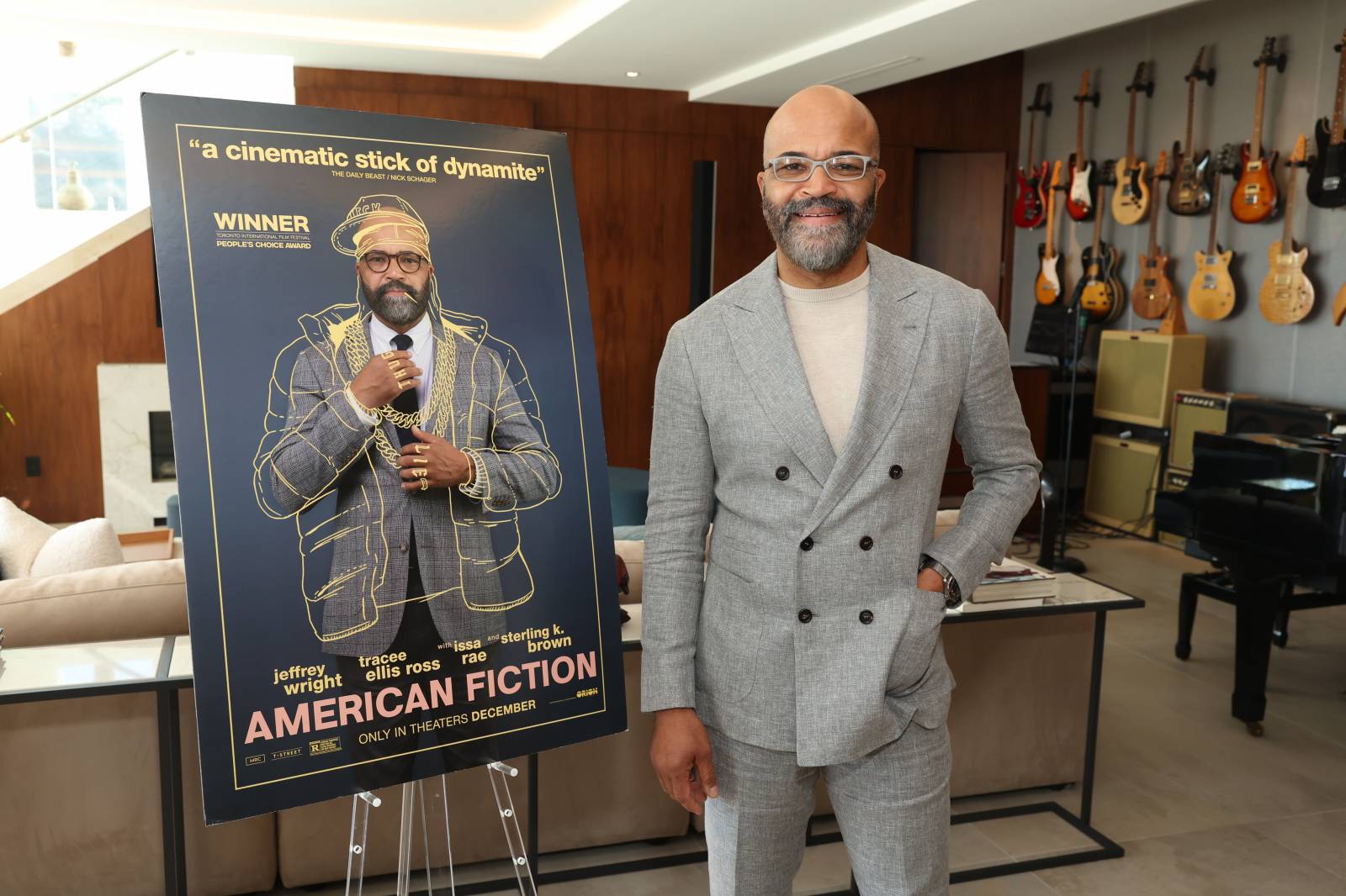 Rola w filmie „American Fiction może przynieść Jeffreyowi Wrightowi pierwszego Oscara  (Fot. Getty Images)