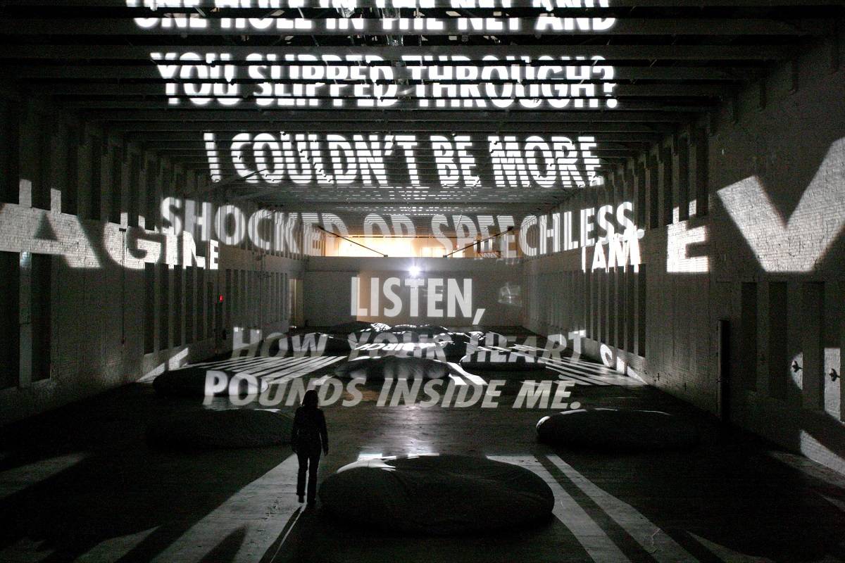 Jenny Holzer, Projections 2008