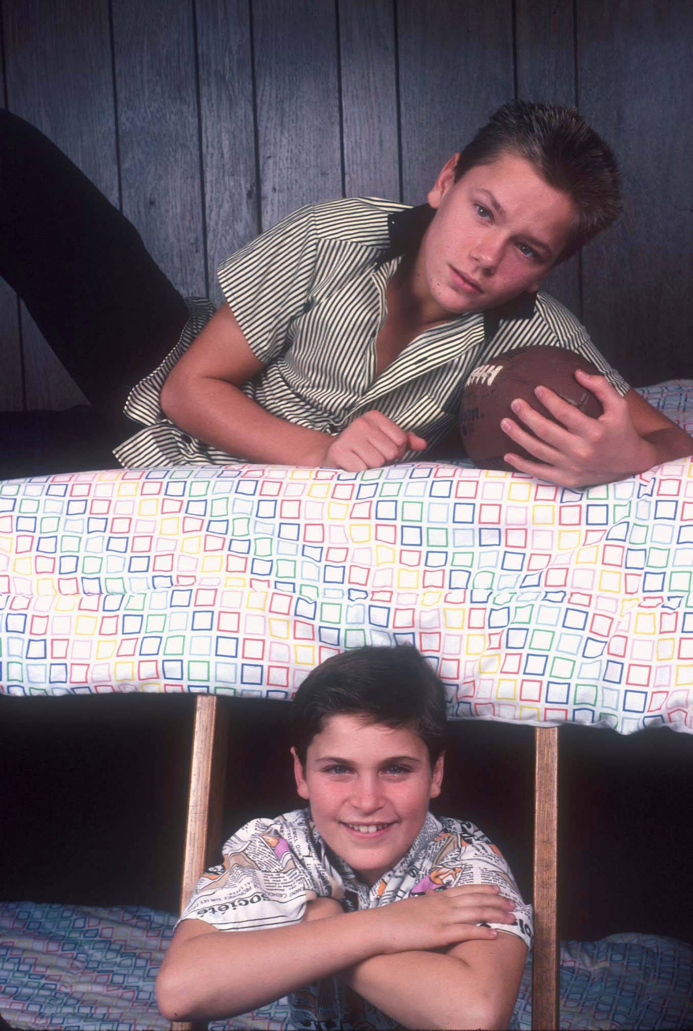 River i Joaquin Phoenix w 1985 roku (Fot. Dianna Whitley / Getty Images)