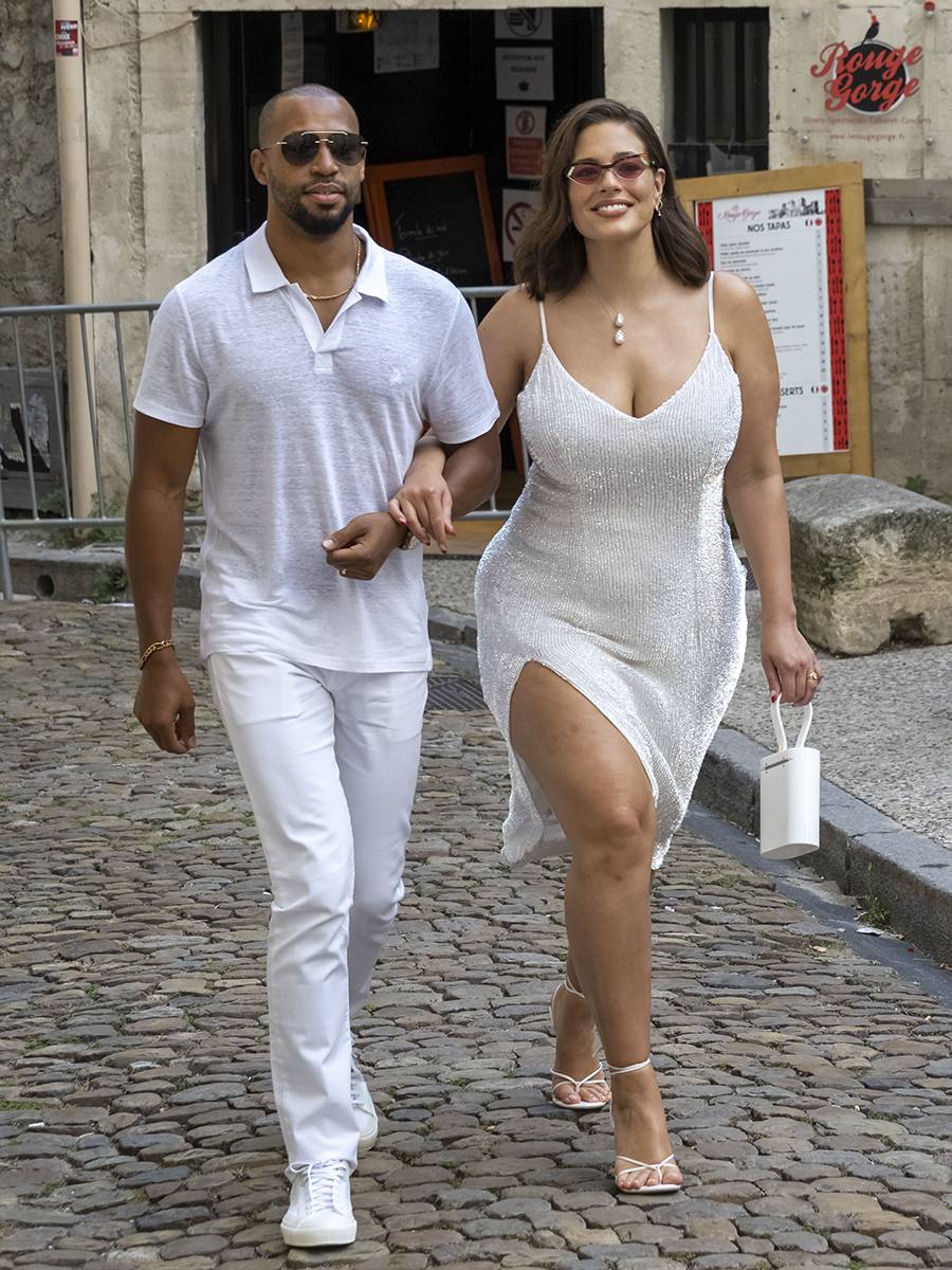 Ashley Graham i Justin Ervin