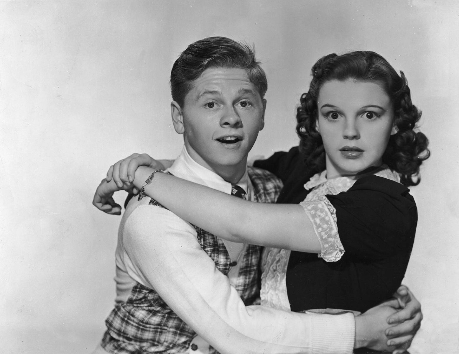 Mickey Rooney i Judy Garland (Fot. Hulton Archive/Getty Images)