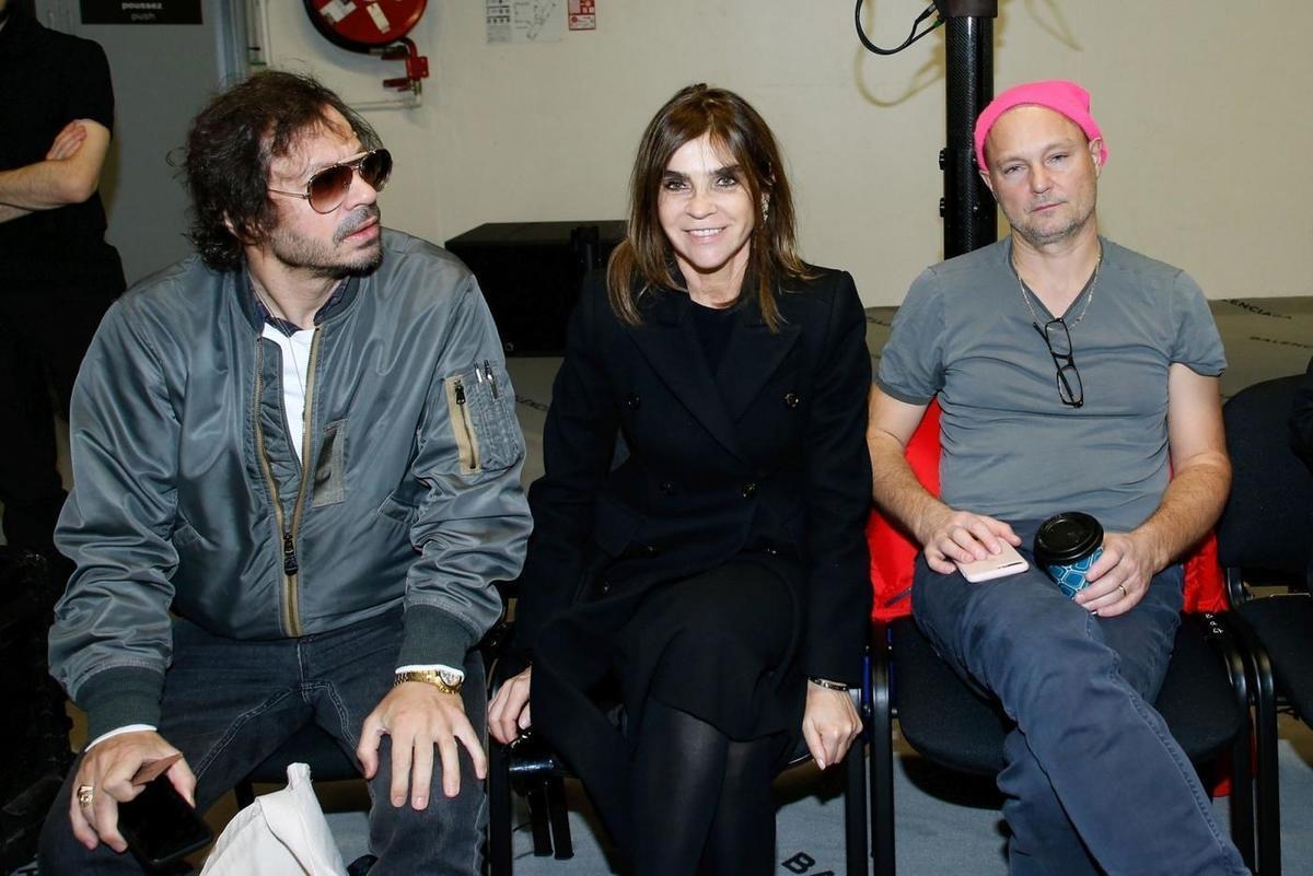 Olivier Zahn, Carine Roitfeld i Juergen Teller (Fot. Bertrand Rindoff Petroff, Getty Images)