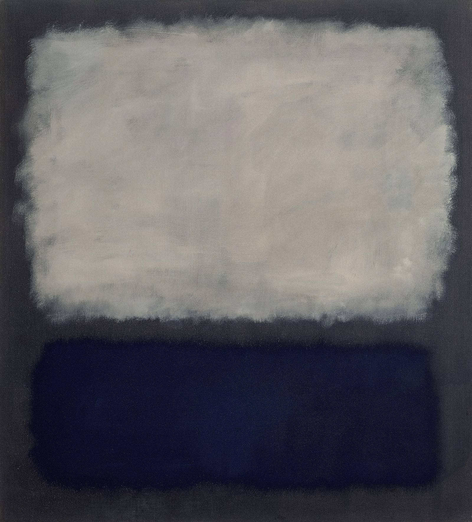 Mark Rothko, Blue and Gray, 1962 (© 1998 Kate Rothko Prizel & Christopher Rothko - Adagp, Paris, 2023)