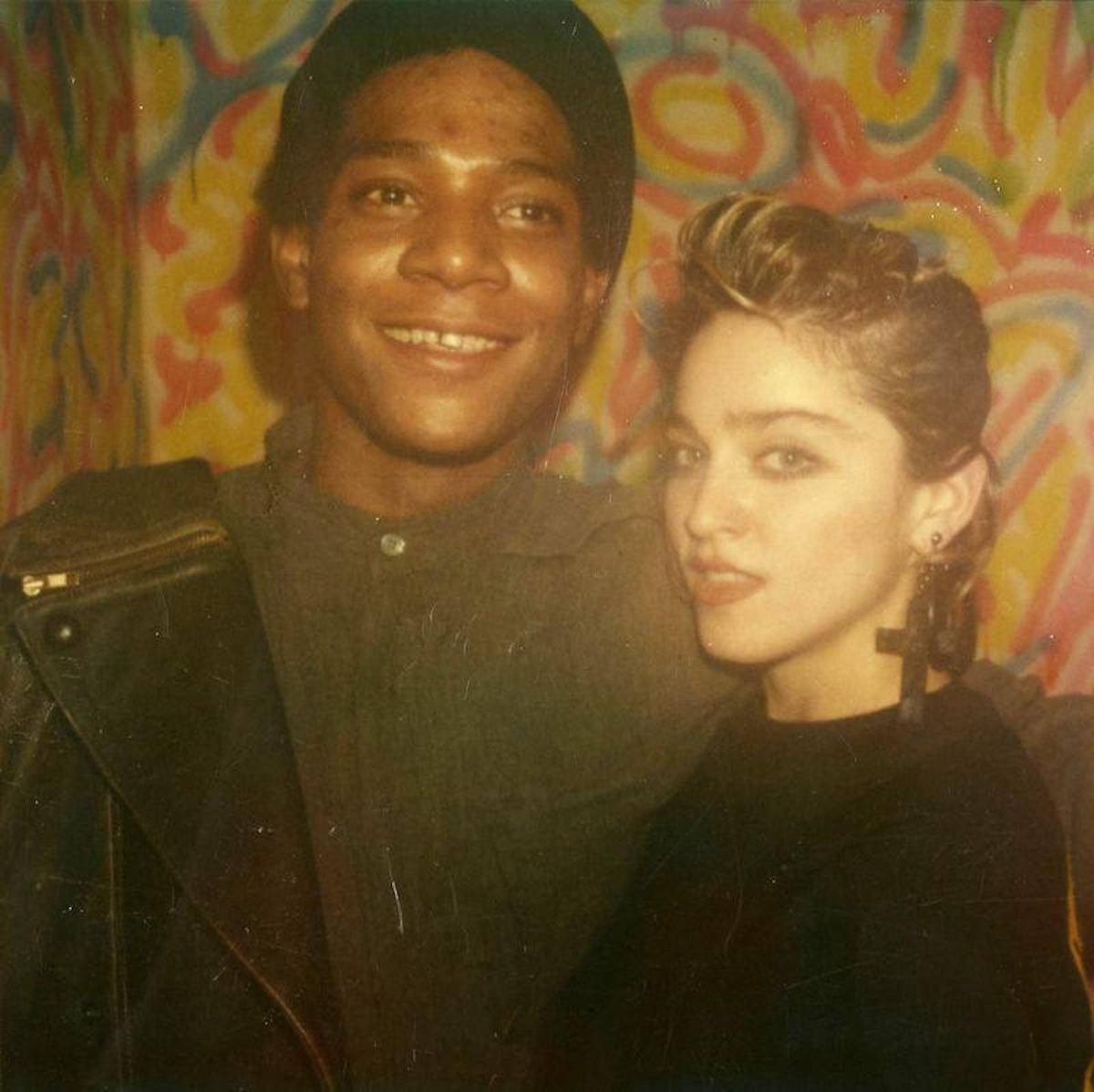 Jean-Michel Basquiat i Madonna (Fot. East News)