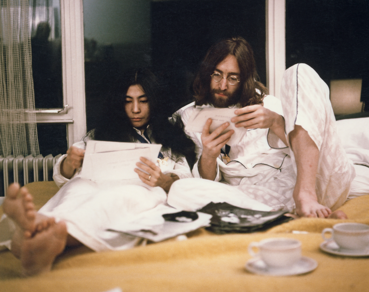 Yoko Ono i John Lennon (Fot. Getty Images)