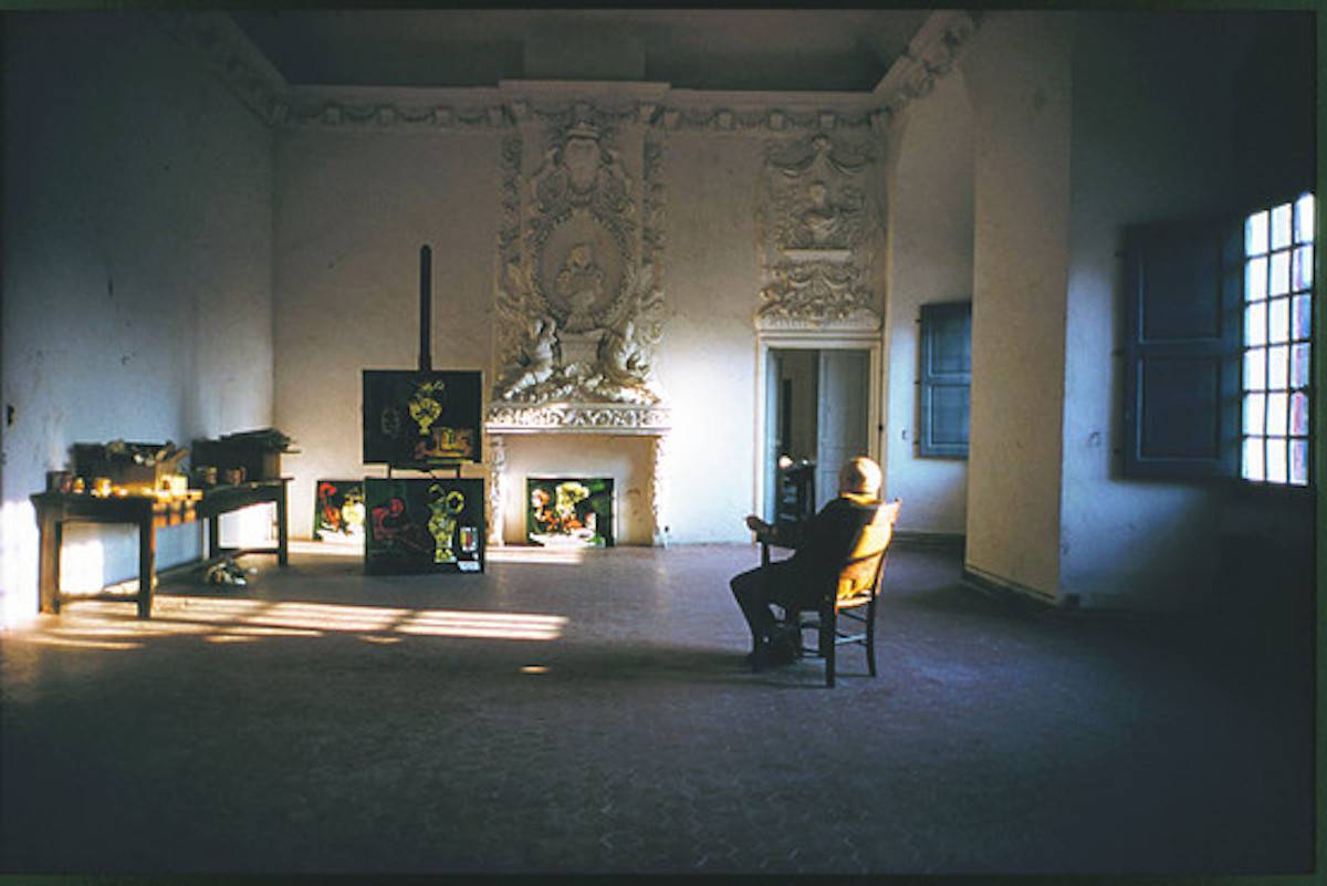 Pablo Picasso w Château Vauvenargues (Fot. Getty Images)