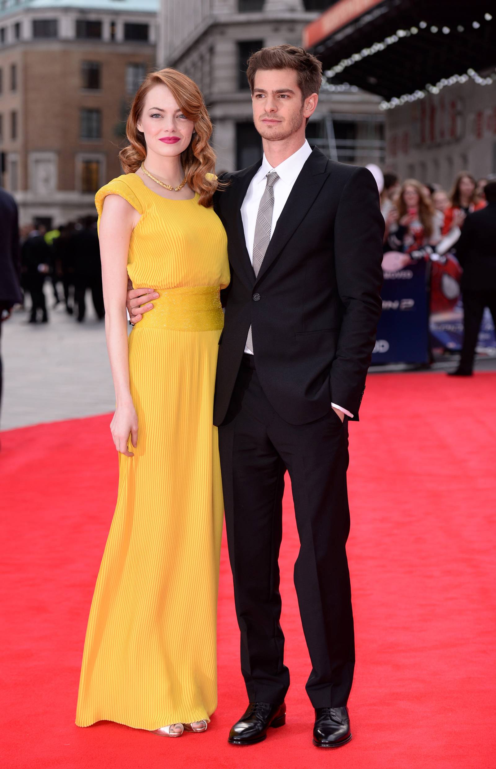 Emma Stone i Andrew Garfield zagrali razem w „Niesamowitym Spider-Manie”. Para spotykała się przez cztery lata. (Fot. Getty Images)