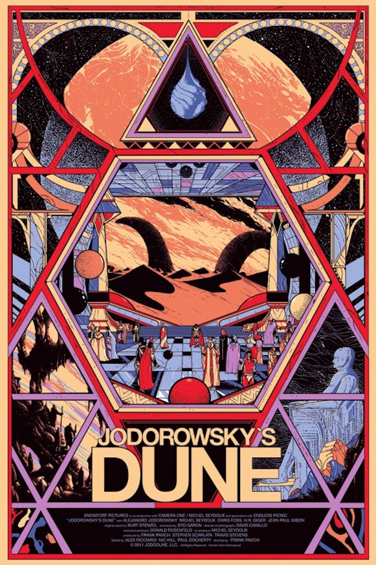 Niezrealizowany projekt Jodorowskyego doczekał się nawet własnego filmu. Frank Pavich nakręcił film dokumentalny, w którym przybliża historię Diuny w wersji chillijskiego reżysera (Fot. materiały prasowe)
