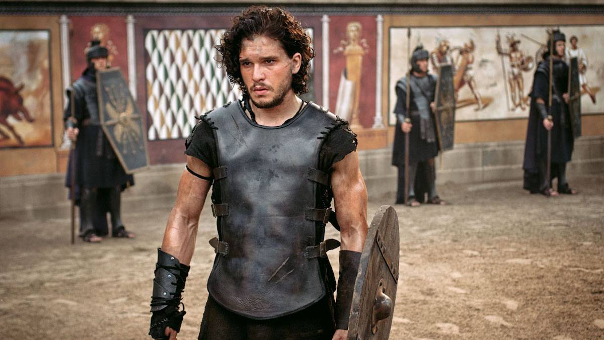 Kit Harrington w filmie Pompeje (Fot. materiały prasowe)