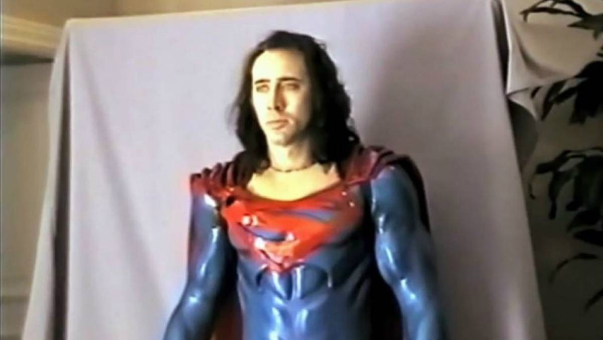 Nicolas Cage jako Superman (Fot. materiały prasowe)