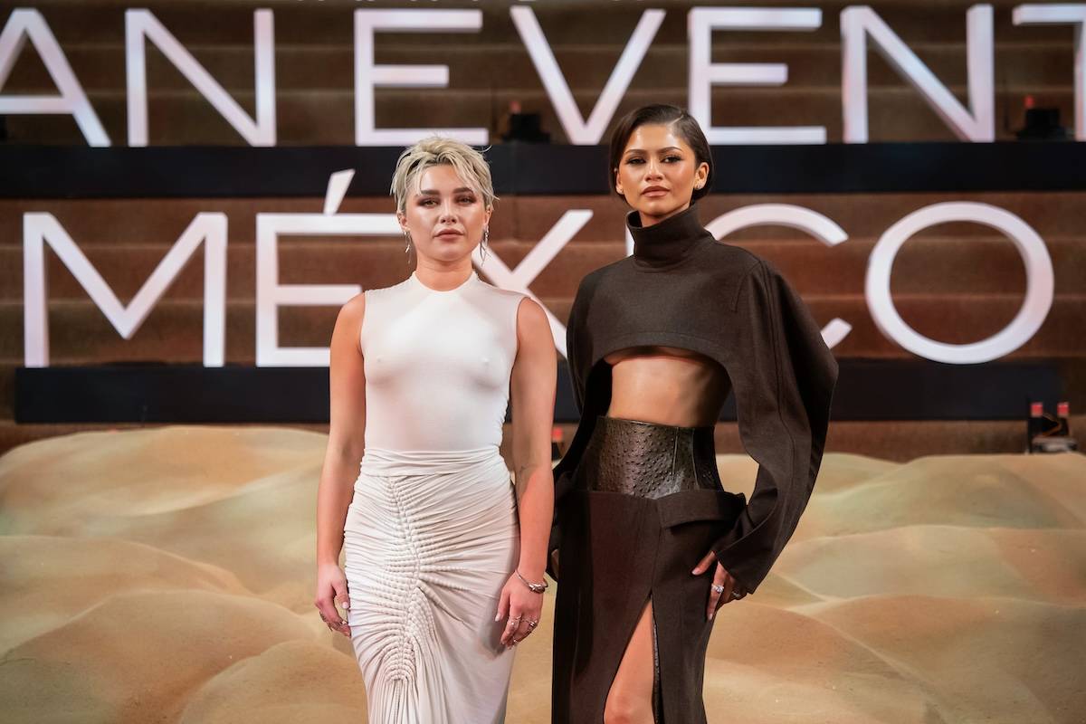 Ten sezon należy do stylowej obsady drugiej części „Diuny”. Kontynuacja filmu Denisa Villeneuvea trafi do światowych kin 1 marca. (Fot. Getty Images)