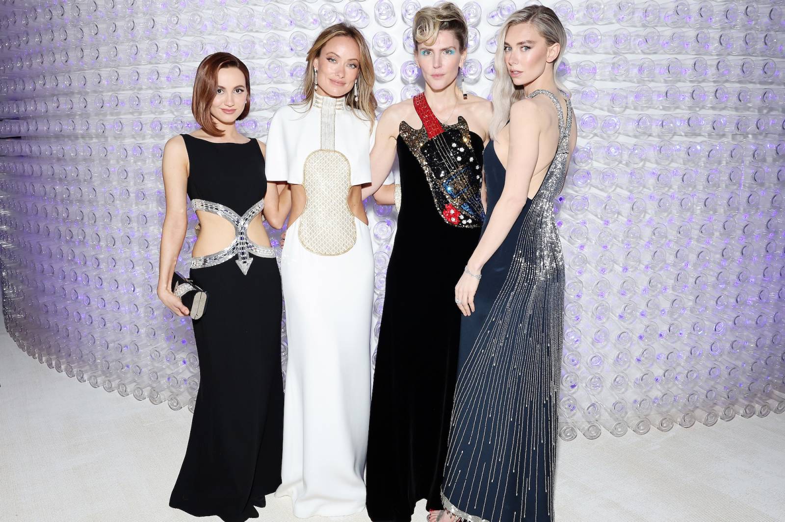 Gabriela Hearst z Maude Apatow, Olivią Wilde i Vanessą Kirby na MET Gali 2023 (Fot. Getty Images)