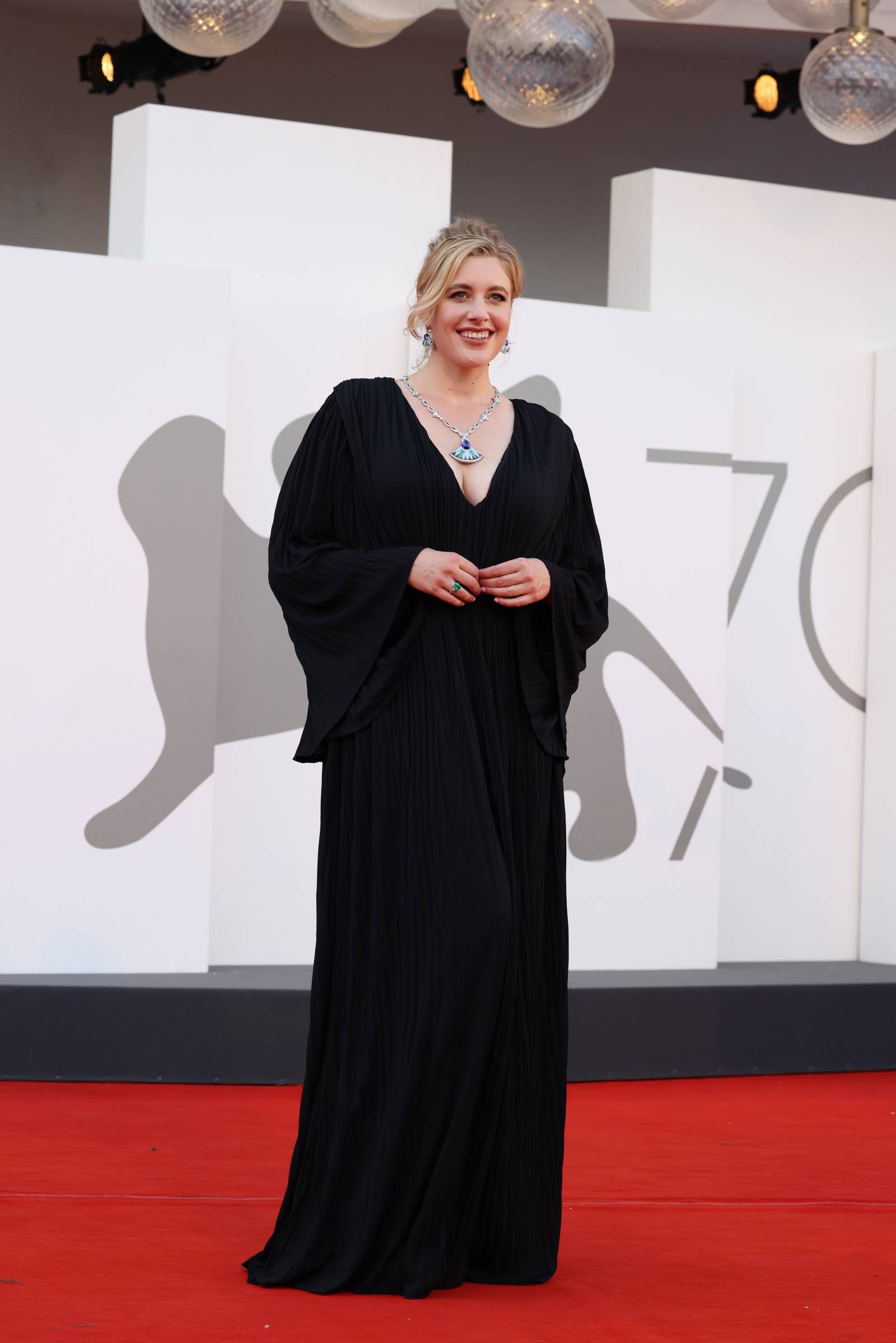 Reżyserka filmowa na 70. Międzynarodowym Festiwalu Filmowym w Wenecji. W nieodległej przyszłości Gerwig wyreżyseruje netfliksową sagę „Narni”. (Fot. Getty Images) 