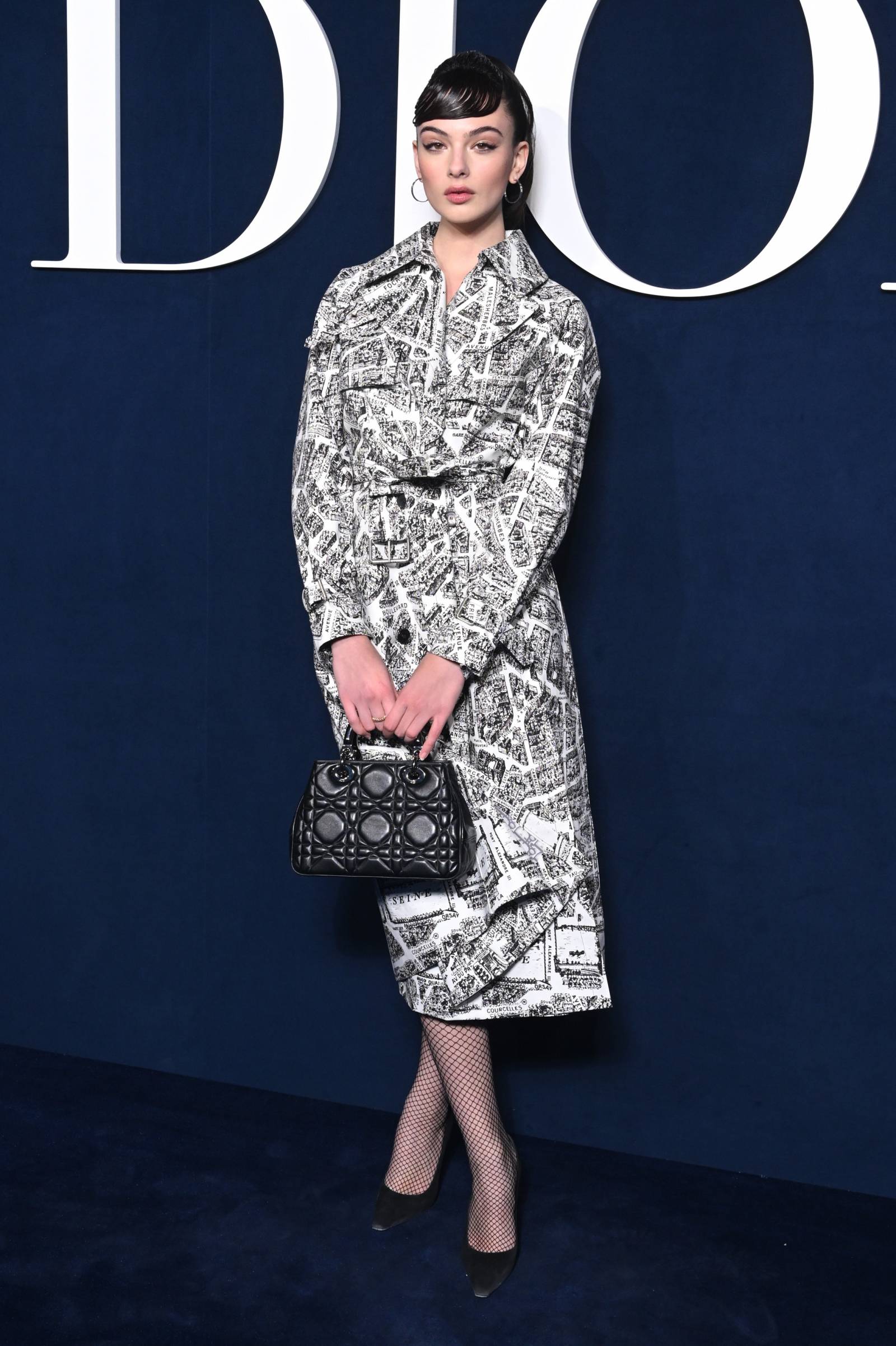 Deva Cassel na pokazie kolekcji Dior jesień-zima 2023-2024 (Fot. Getty Images)